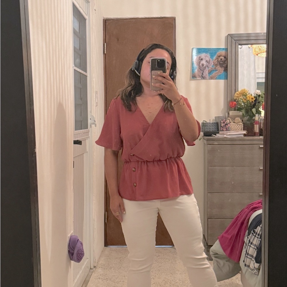 Fuschia Blouse